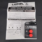 Lionel 8-2115-250 Large Scale Railsounds Activator Button W/ Instructions. Fixed Price $14.99.