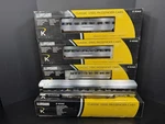 K-line K-4670M New York Central Nyc 21" Aluminum Passenger 4-CAR Set Lnib. Fixed Price $795.00.