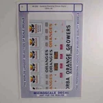 Microscale Decals: Signs - Sunkist Packing House #2 1955+. Fixed Price $8.50.