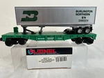 LIONEL6-16308 #1 Burlington Northern Trailer New BLT-88 Original Box. Fixed Price $25.95.
