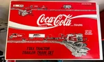 1992 K-line O/O-27 Coca-cola Ttax Tractor Trailer Train Set W/ Diesel Loco. Fixed Price $399.99.