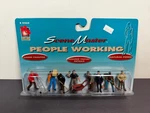 Life Like Trains Scene Master People Working Figure Set 1860 Scale. Fixed Price $19.99.