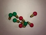 Lionel Parts, #432 18 Volt, Screw Bulb, Red Green ,112 O-22 O22 Control. Fixed Price $9.95.