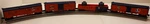 Lot Lionel, O, 6-5733, 6-9849, 6-9492, 6-6214, Bunkcar, Boxcar, Gondola, Reefer. Fixed Price $85.00.