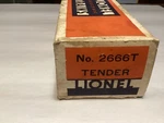 Lionel Prewar 2666T Tender Box Only From 1941-42 With Liner. Fixed Price $25.00.