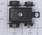 Lionel 2035-14 Rear Truck Assembly. Fixed Price $6.00.