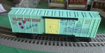 K-line 027KC16 Ashley's Birthday Boxcar 1993. Fixed Price $15.00.