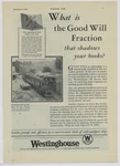 1930 Westinghouse Oil Electric Train Car Ad: Reading Railroad Pictured. Fixed Price $21.84.