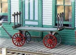 Bar Mills Scale Model Works 784 Rea Baggage Cart Kit. Fixed Price $14.95.