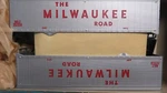 Athearn Ho 5167 Box Of 2 Milwaukee Road 40' Van Trailers Unbuilt 630356DD. Fixed Price $15.00.