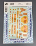 Microscale Decals 48-576 Shell Oil Service Station Signs 1935-60 O2738. Fixed Price $10.38.