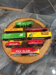 Vintage Tyco Rock Island Express Ho Train Set( 8 Piece Lot ) Needs Service. Fixed Price $98.98.