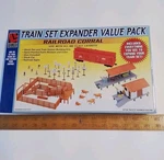 Life-like Ho Train Set Expander Value Pack Railroad Corral Kit # 1743. Fixed Price $17.00.