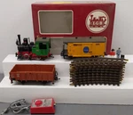 Lgb 20401 Gauge Chiquita Steam Freight Starter Train Set/box. Fixed Price $192.05.