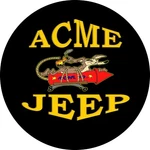 Acme Family Fun Car Tire Cover. Fixed Price $49.95.