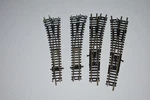 N Scale Atlas Code 80 Set Of 4 Switches Left & Right C56738. Fixed Price $21.99.