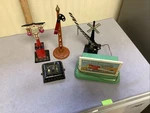 Vintage Marx American Flyer Scale Train Signals Billboard Used. Fixed Price $54.00.