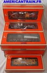 Union Pacific 4-PACK Freight Cars 3 Rails Scale Lionel. Fixed Price $198.54.