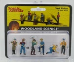 Woodland Scenics A2723 Accents Track Worker Figures (10 Packs Of 6). Fixed Price $206.50.