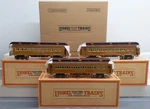 Mth 11-40107 Std. Gauge Two-tone Brown Lionel Corp. Tinplate 3-CAR State Set Nib. Fixed Price $1349.99.