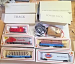 Bachmann Ho Scale #AA40-0440C Georgia Pacific Electric Train Set Box. Fixed Price $139.95.