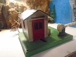 Lionel Operating Gateman Shack, Pt NO145-17, Tested 5-186-5. Fixed Price $8.99.