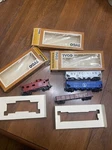 Tyco C-wheel Caboose Santa Fe, Hopper Virginian/great Northern, Southern Paci. Fixed Price $25.00.