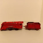 Lionel Lines Pressed Tin Wind Up Locomotive & Tender Train. Fixed Price $250.00.