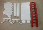 Lionel 7-11371 Polar Express Track Lot 33 Pieces Only. Fixed Price $21.99.