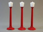 Lionel Classic Street Lamps Christmas (3) Lights Post War Poles 6-37151-R New. Fixed Price $32.84.