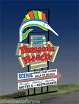 Pesacola Beach 2750 Miller's Animated Neon Sign. Fixed Price $34.99.