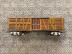 + Marx Tin Litho Gauge Atsf Santa Fe 13549 Cattle Stock Car *ss. Fixed Price $30.00.