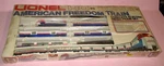 Vintage Lionel 2587 Ho American Freedom Diesel Passenger Train Set New -unopened. Fixed Price $299.00.