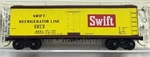 Scale Micro-trains Swift Refrigerator Line 40 Wood Sheathed Reefer Srlx #8601. Fixed Price $12.00.