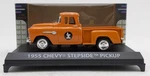 Motormax Toy Usa 73415AC 1:43 American Classicsorange 1955 Chevy Stepside Pickup. Fixed Price $12.29.