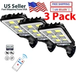 3PCS Outdoor Solar Wall Light Led Motion Sensor Bright Flood Street Lamp Modes. Fixed Price $14.85.