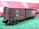 K-line K-64237 Santa Fe Atsf Francisco Chief Gauge Classic Brown Boxcar. Fixed Price $16.44.