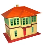 Lionel 437 Tower W/6 Control Switches 6-13804 Orange Roof/red Base New In Box. Fixed Price $242.25.