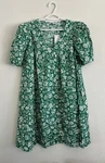 & Other Stories A-line Short-sleeve Dress Green Floral Print Size 10. Fixed Price $45.00.