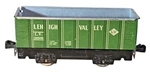 Vintage Marx Tin Lithograph Lehigh Valley Gondola 4 Metal Wheel Plastic Knuckle. Fixed Price $15.77.