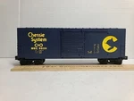 Lnib Lionel O-27 Gauge 6-9629 CHESSI3 C&o Mec Hi-cube Boxcar. Fixed Price $22.45.