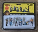 Woodland Scenics A2723 Track Workers Accents Scale New. Fixed Price $20.50.