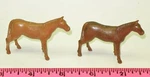 New Lionel 1877-10 Figures Brown 2 Horses. Fixed Price $14.00.