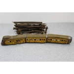 Hafner Wind Up Train Yellow Union Pacific M-10000 Overland Flyer Tinplate Track. Fixed Price $199.99.