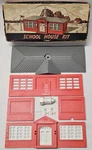 Vintage Plasticville School House Kit SC-4 -error -missing Wording- Cib Bachmann. Fixed Price $39.99.