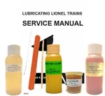 Service Kit W/ Manual For 1 Oz Ea Lubricating Lionel O, O27 Gauge Trains. Fixed Price $28.99.