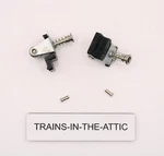 Lionel 485-26 Pick Up Assembly For 2500 Cars. Pkg Of (2) Iwth Rivets New. Fixed Price $8.95.