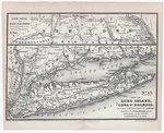 Rare Engraved Map - Long Island Railroad New York 1847 By Williams Rr Erie. Fixed Price $165.00.