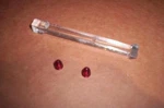 Lionel Parts, 252 Red Lens & Light Shaft For Crossing Gates. Fixed Price $6.95.
