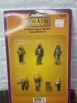 Rail King Mth 6-PIECE Figure Set #11 Assortment 2 Gauge. Fixed Price $29.99.